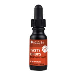 Tasty Hemp Oil Tasty Drops Hemp Oil Extract 15ml Cinnamon
