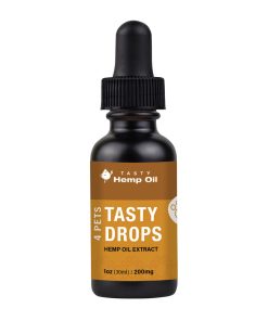 Tasty Drops 4 Pets Hemp Oil Extract 30ml