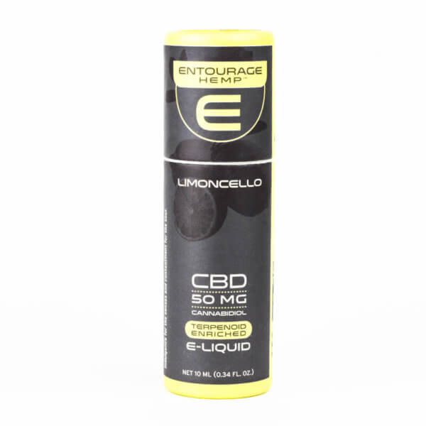 Entourage Terpenoid Enhanced E-Liquid 50mg CBD Limoncello