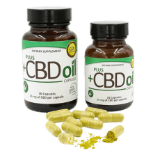 cbd oil capsules or gummies