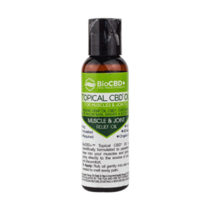 BioCBD+ Topical CBD Oil for Muscles & Joints 2oz