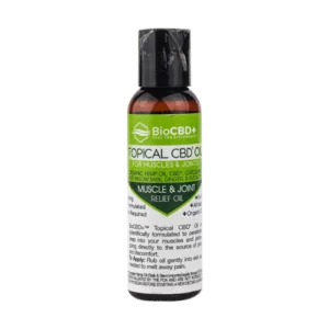 BioCBD+ Topical CBD Oil for Muscles & Joints 2oz
