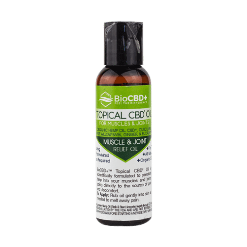 BioCBD+: Premium CBD Topical Oil