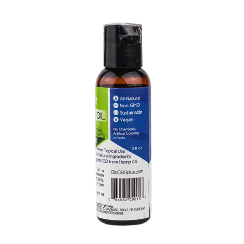 BioCBD+ Premium CBD Topical Oil (64mg CBD) - Healthy Hemp Oil