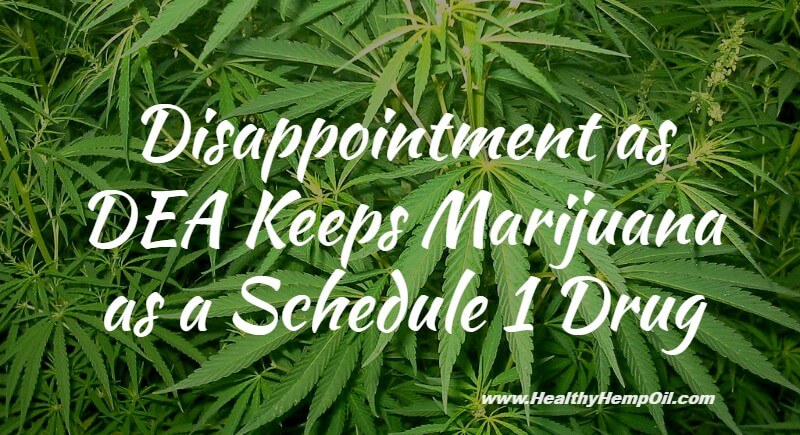 Marijuana Schedule 1