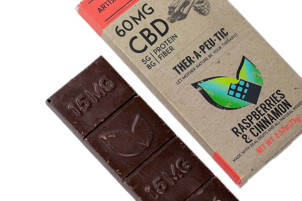 Therapeutic: CBD Chocolate Bar (60mg CBD) - Healthy Hemp Oil