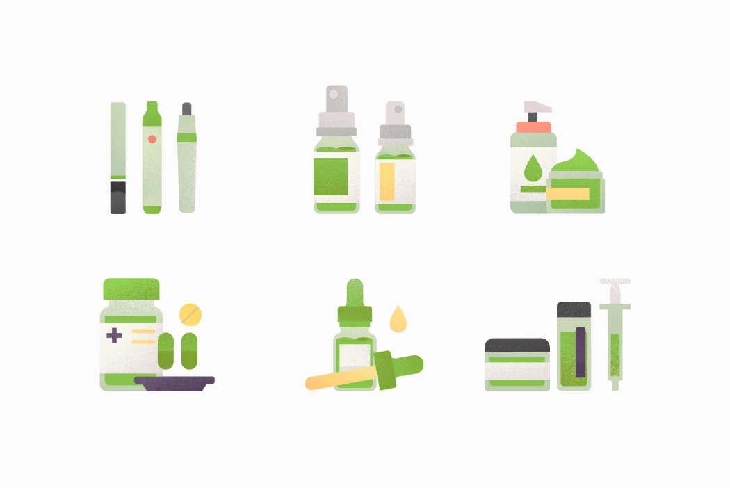 CBD product types