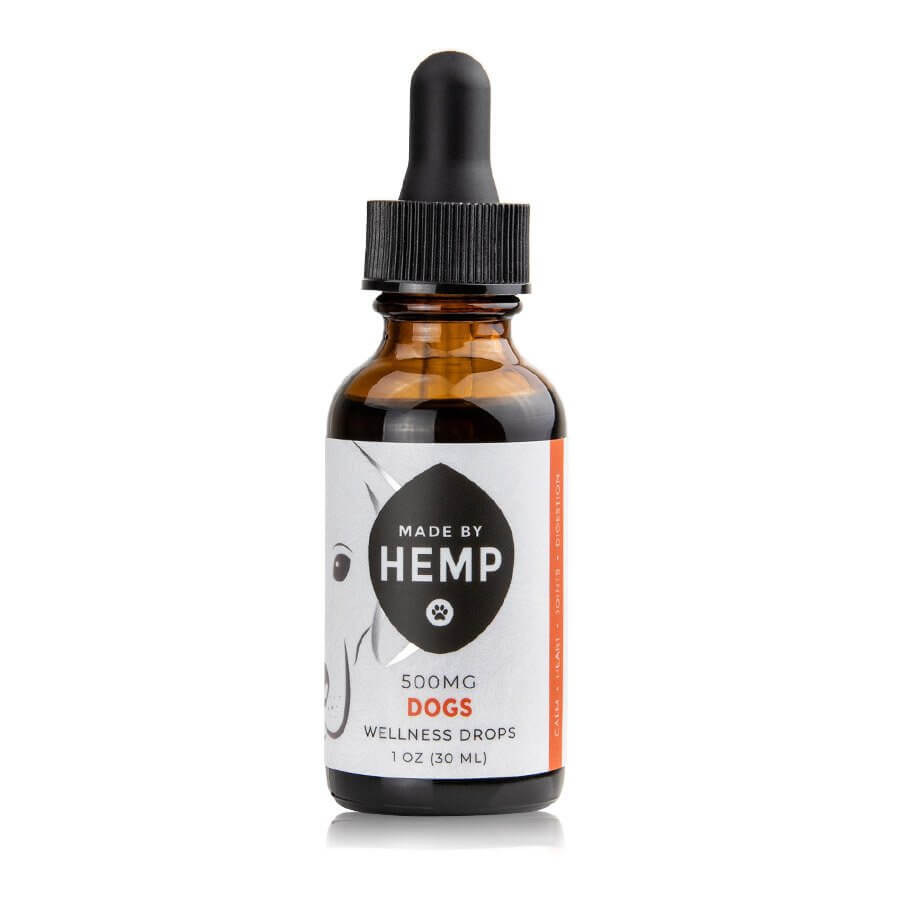 Made By Hemp: CBD Tincture for Dogs | Healthy Hemp Oil