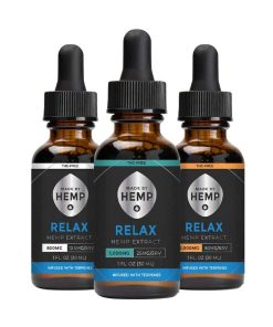 Made by Hemp: Relax THC Free CBD Tincture (500mg, 1000mg, 2000mg)