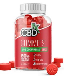 CBDfx - Apple Cider Vinegar Gummies, 25mg/60ct