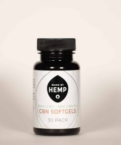 Made by Hemp -  CBN Softgels, 20mg CBD / 5mg CBN - 30ct
