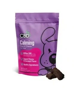 CBDfx - Dog Calming Chews Hard - 20mg CBD Each