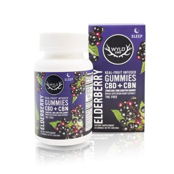 Wyld Elderberry CBD + CBN Gummies