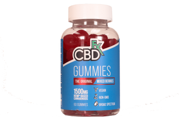 CBDfx - Mixed Berry Gummies, 25mg/60ct