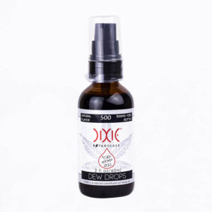 Dixie Botanicals Dew Drops 500mg Natural Front