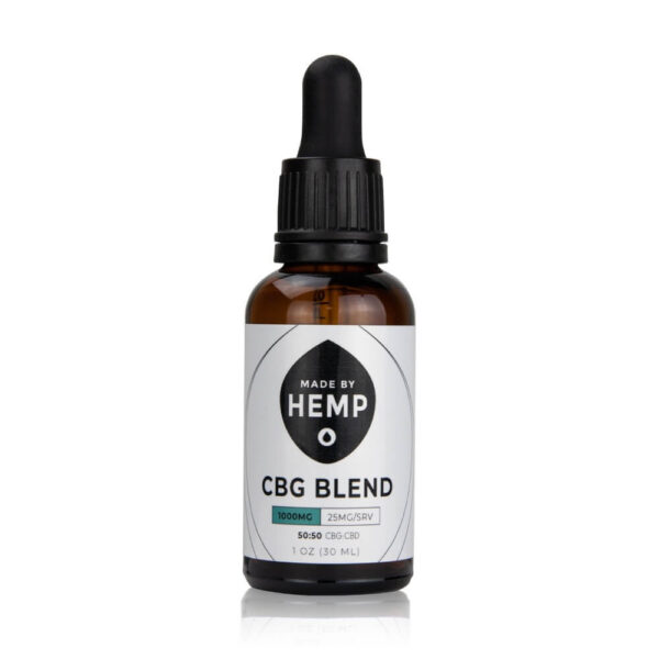 Made by Hemp - CBG/CBD Oil Tincture (1000mg)