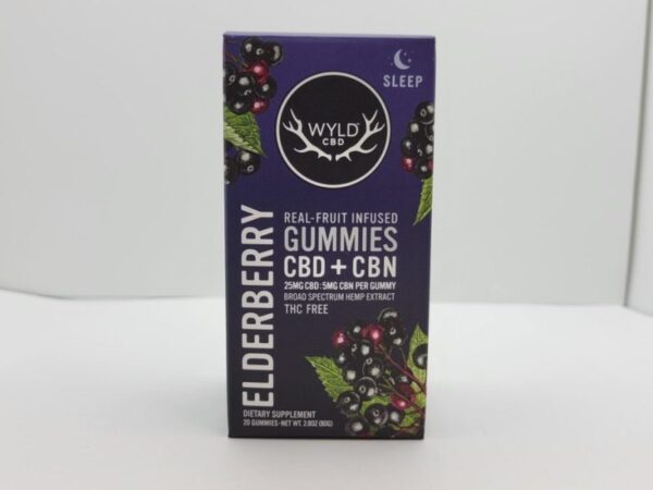 Wyld Elderberry CBD + CBN Gummies - Image 3