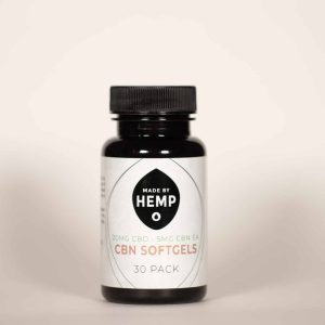 Made by Hemp - CBN Softgels, 20mg CBD / 5mg CBN - 30ct