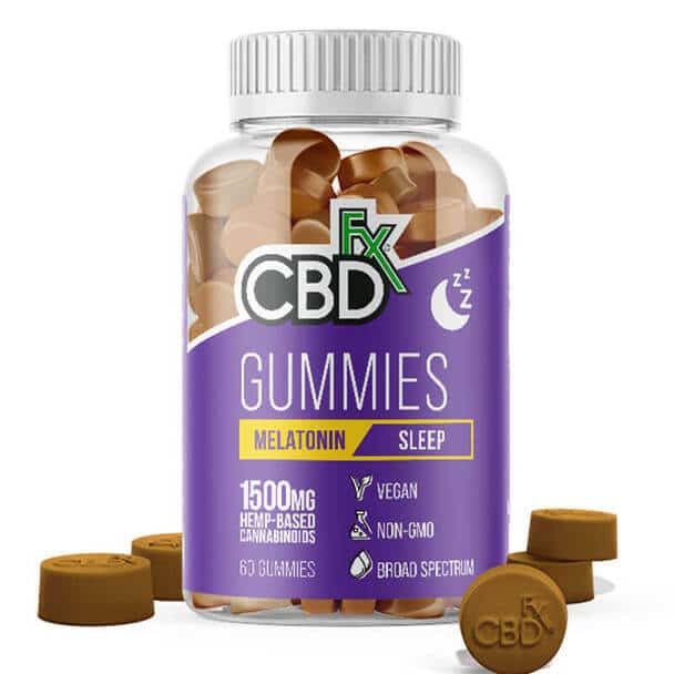 CBDfx - Melatonin Gummies, 25mg/60ct