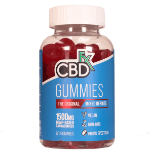 CBDfx - Mixed Berry Gummies, 25mg/60ct