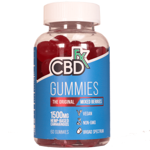 CBDfx Gummies - Hemp Gummy Bites Mixed 50mg Berry