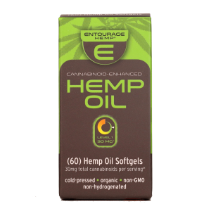 Entourage: CBD Hemp Oil Softgels (900 mg CBD), view 2