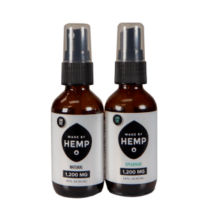 Made by Hemp - Broad Spectrum THC Free CBD Spray, 1.9oz/1200mg