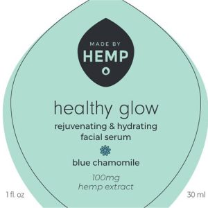 Made by Hemp: Blue Chamomile & Hemp Face Serum, 1oz (100mg CBD), view 2